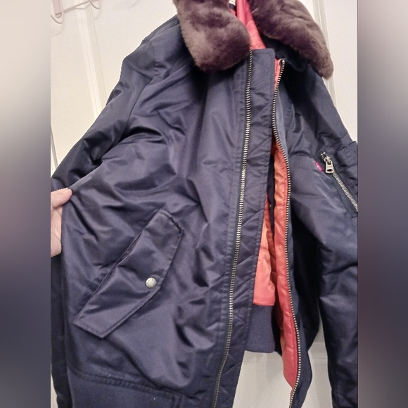 LEVI'S MEN'S FLIGHT NAVY JACKET🤪😍😍 - Picture 7 of 12